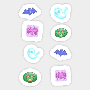 Kawaii Halloween Sticker Pack 1 Sticker